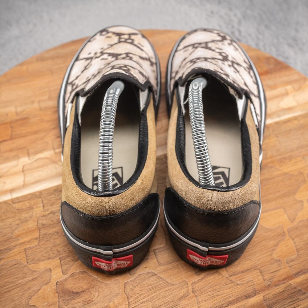 VANS Customs Slip On SHOES SNAKESKIN PYTHON PATTE… - image 4